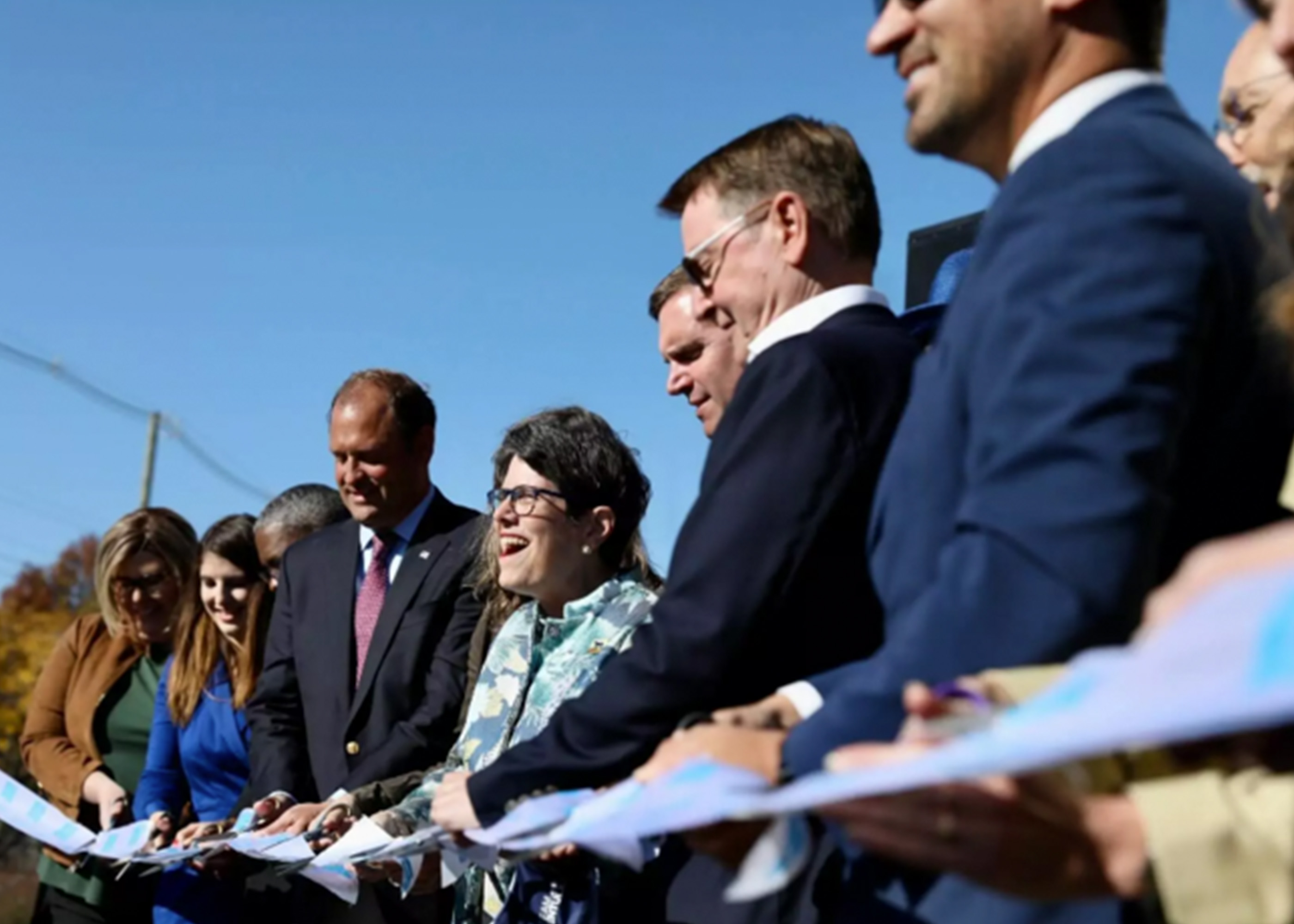 Ribbon cutting for Town Branch Commons